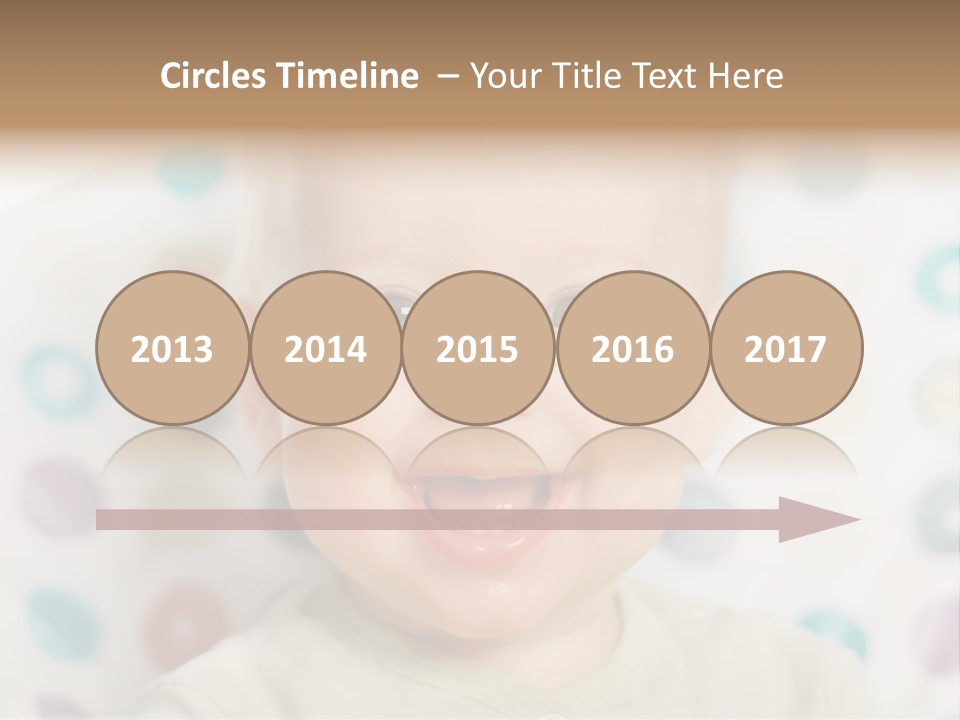 White Looking Beauty PowerPoint Template