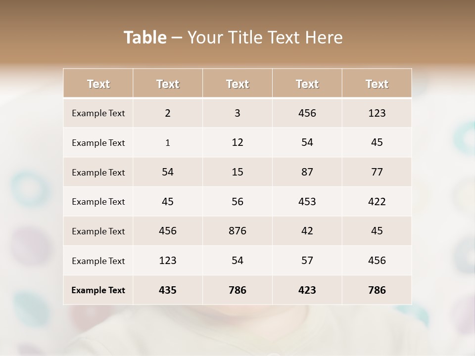 White Looking Beauty PowerPoint Template
