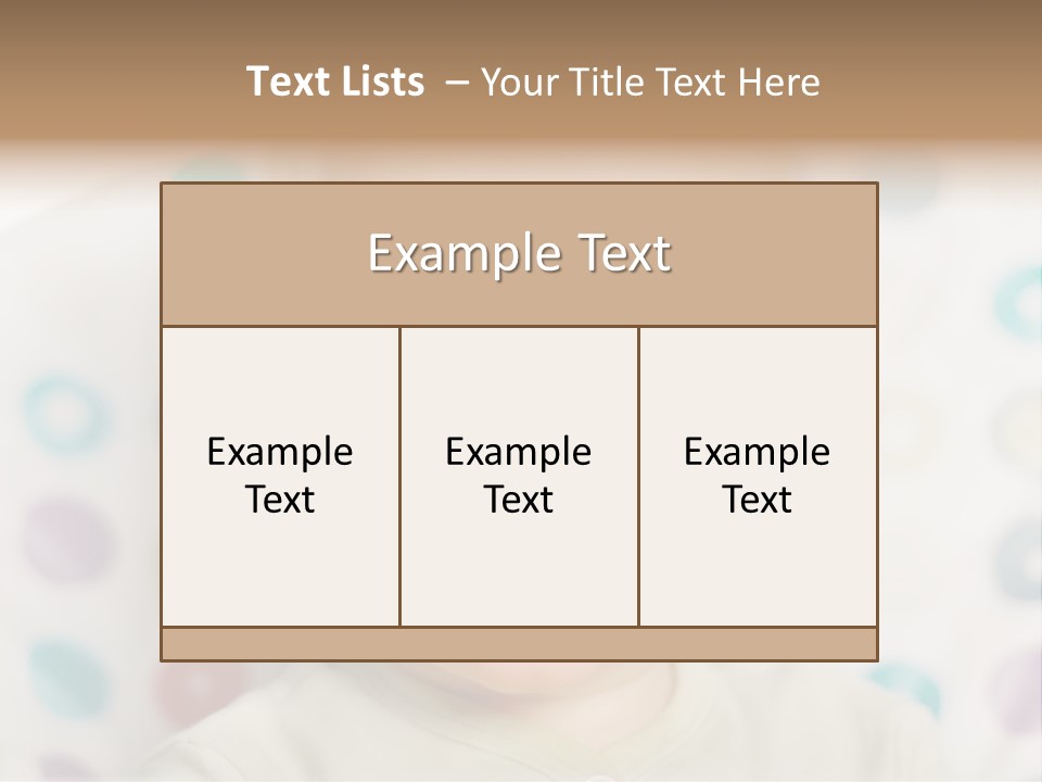 White Looking Beauty PowerPoint Template