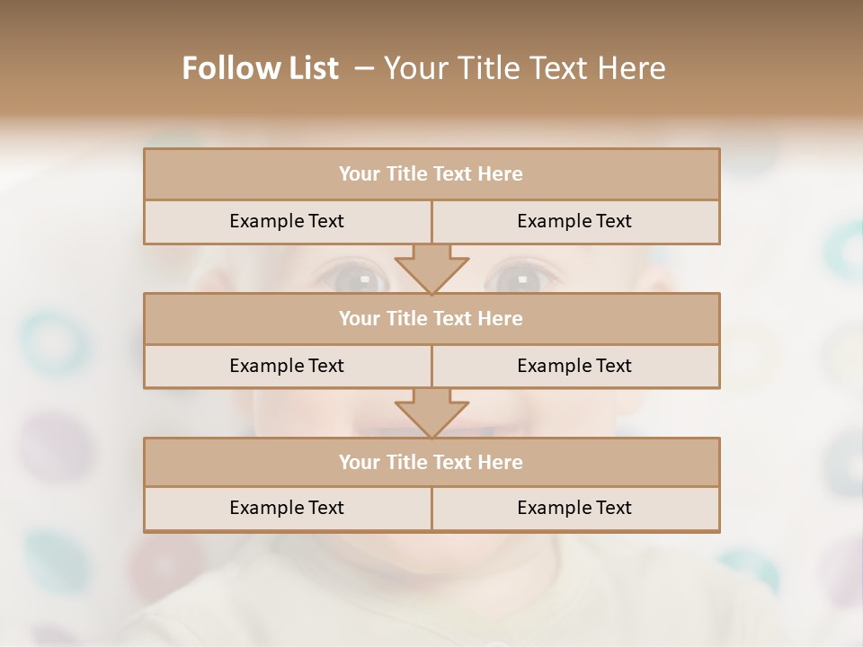 White Looking Beauty PowerPoint Template