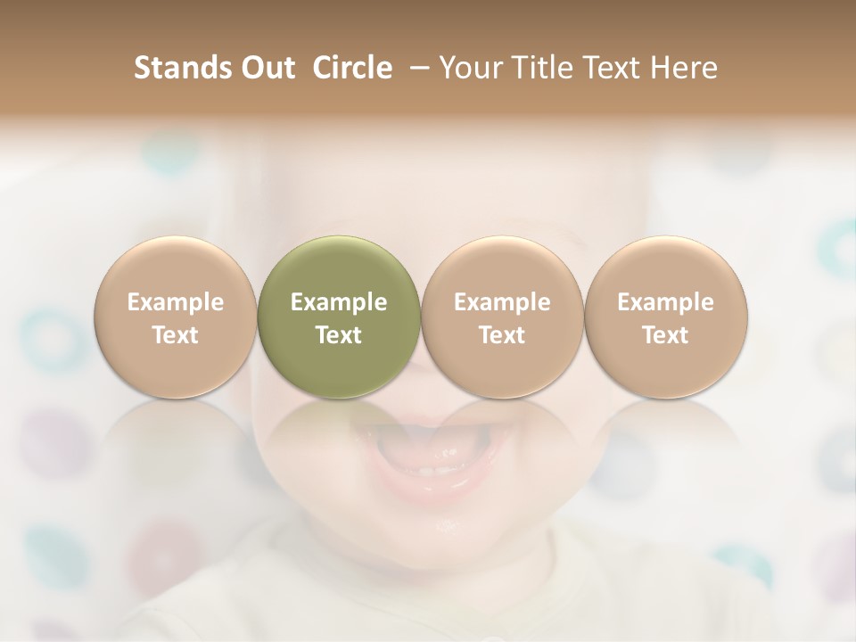 White Looking Beauty PowerPoint Template