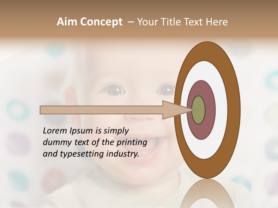 White Looking Beauty PowerPoint Template