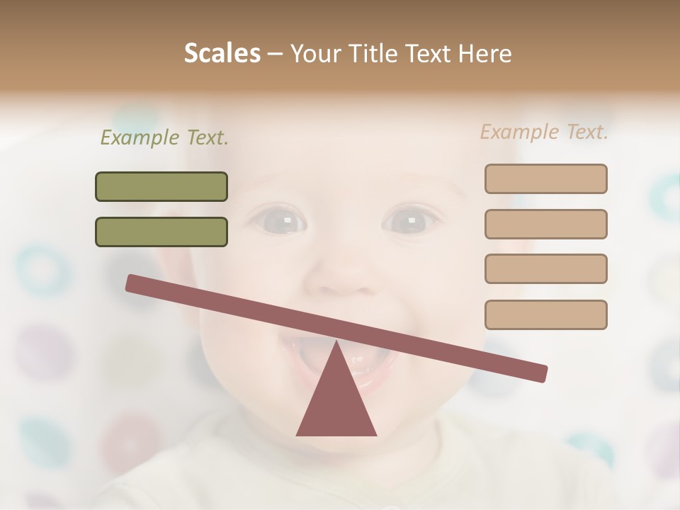White Looking Beauty PowerPoint Template