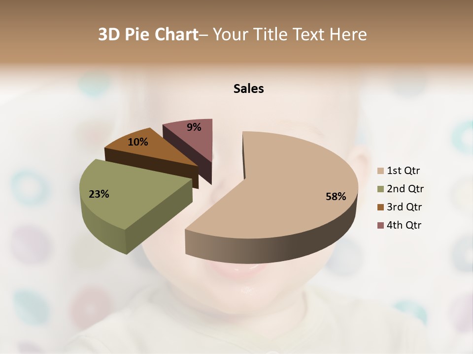 White Looking Beauty PowerPoint Template