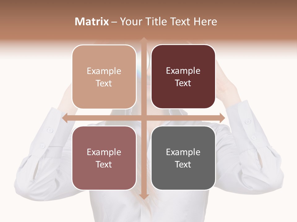 Girl Music Disc PowerPoint Template