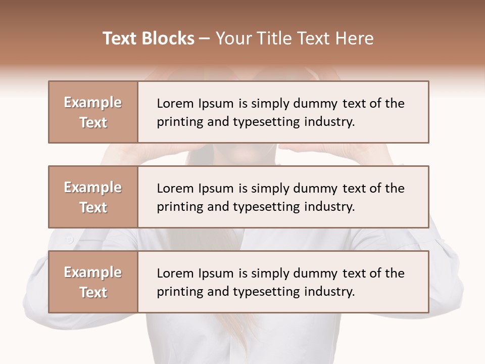 Girl Music Disc PowerPoint Template