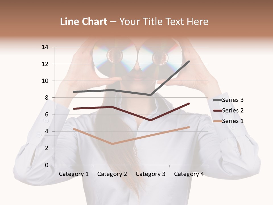 Girl Music Disc PowerPoint Template