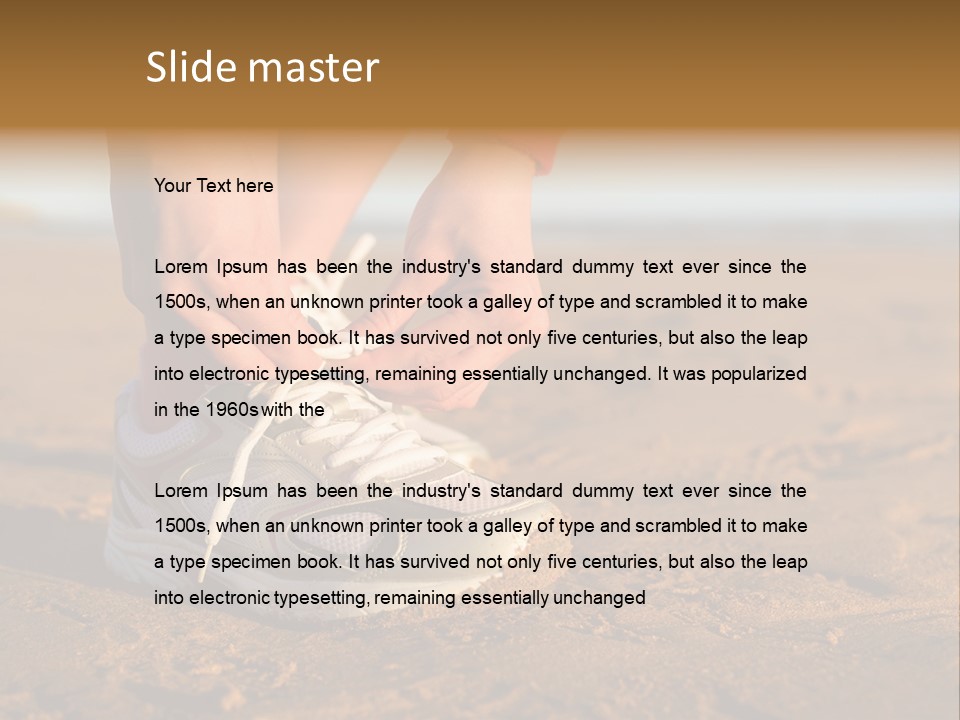 Detail Workout Activity PowerPoint Template