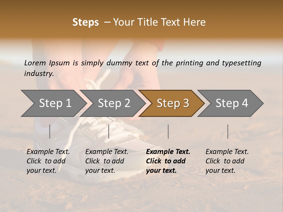 Detail Workout Activity PowerPoint Template