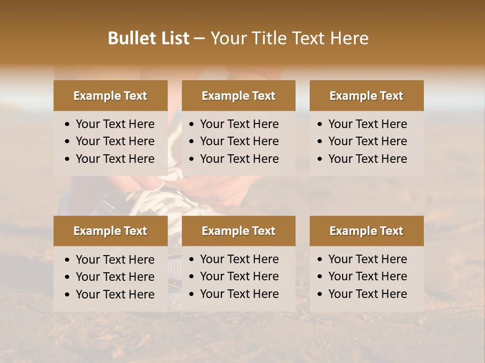Detail Workout Activity PowerPoint Template