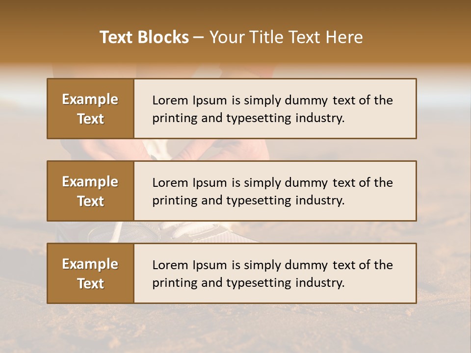 Detail Workout Activity PowerPoint Template