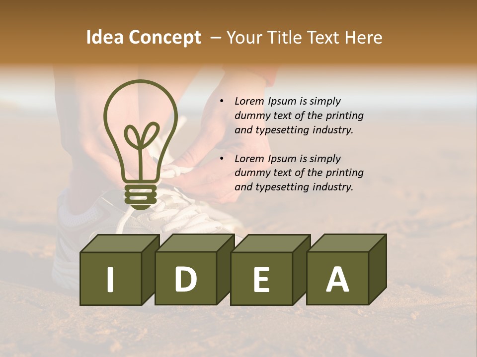 Detail Workout Activity PowerPoint Template
