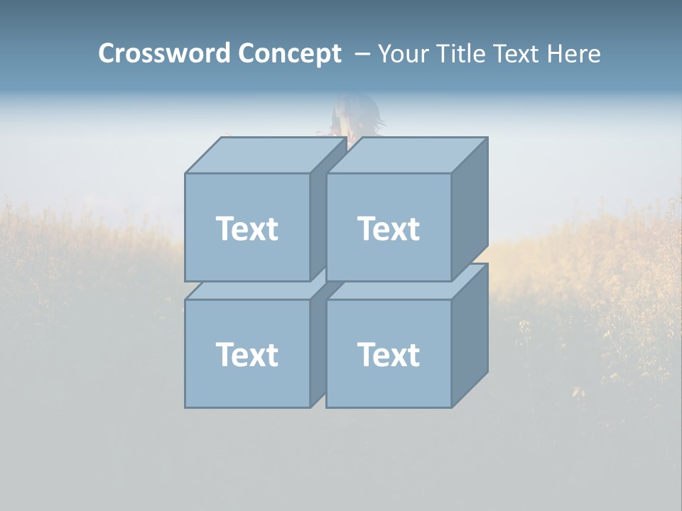 Jump Fun Person PowerPoint Template