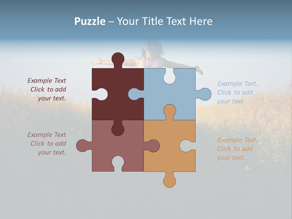 Jump Fun Person PowerPoint Template