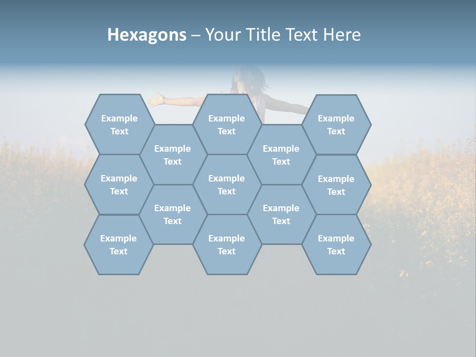 Jump Fun Person PowerPoint Template