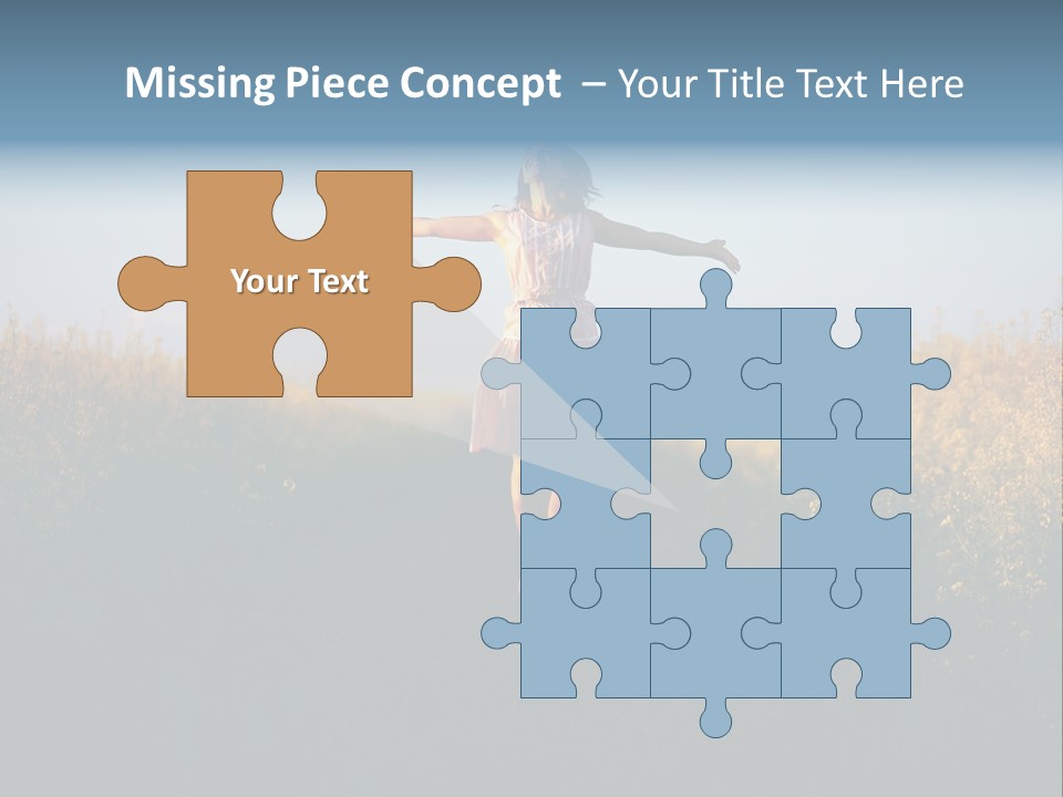 Jump Fun Person PowerPoint Template