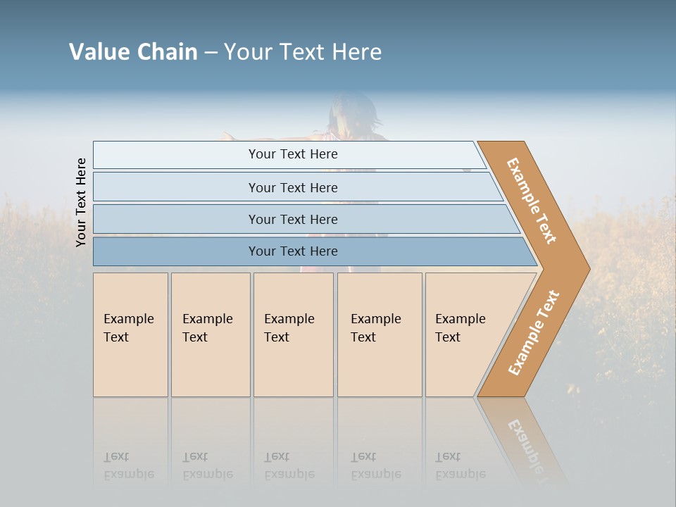 Jump Fun Person PowerPoint Template