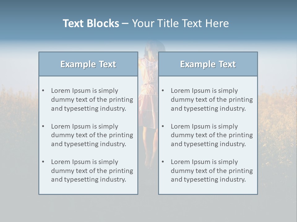Jump Fun Person PowerPoint Template