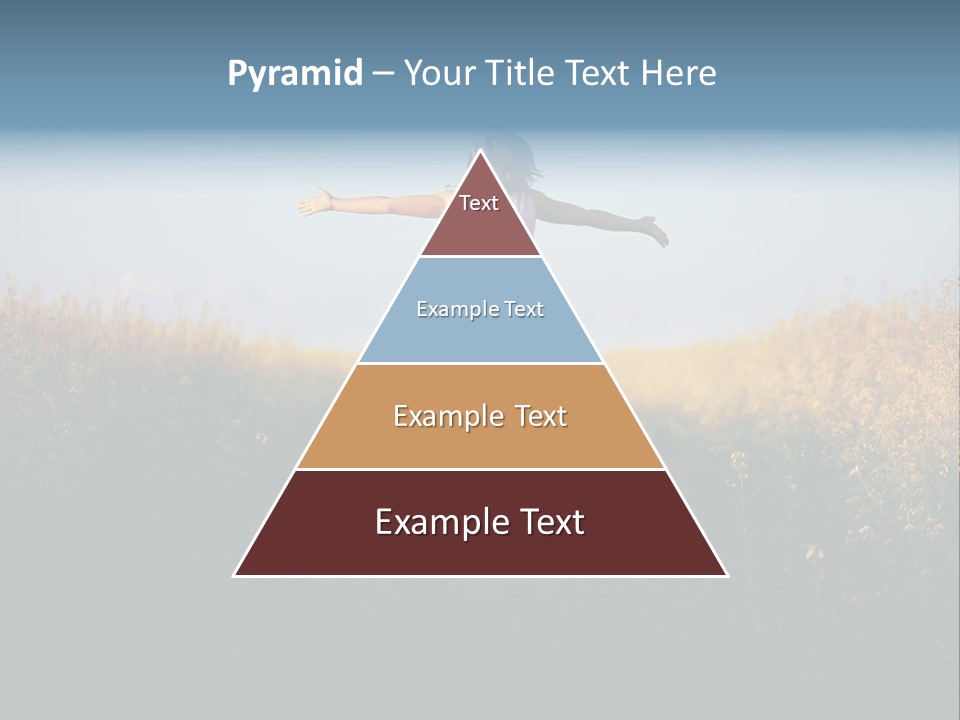 Jump Fun Person PowerPoint Template