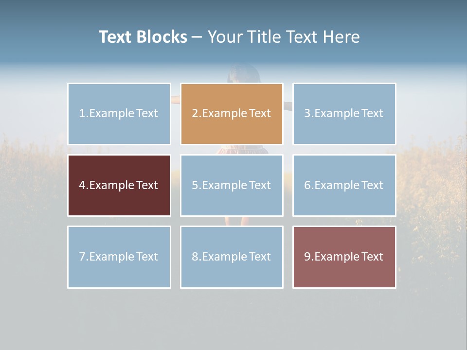 Jump Fun Person PowerPoint Template