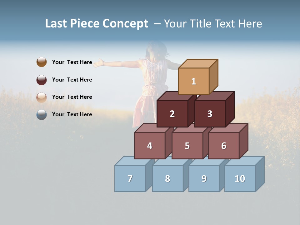 Jump Fun Person PowerPoint Template