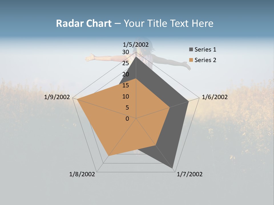 Jump Fun Person PowerPoint Template