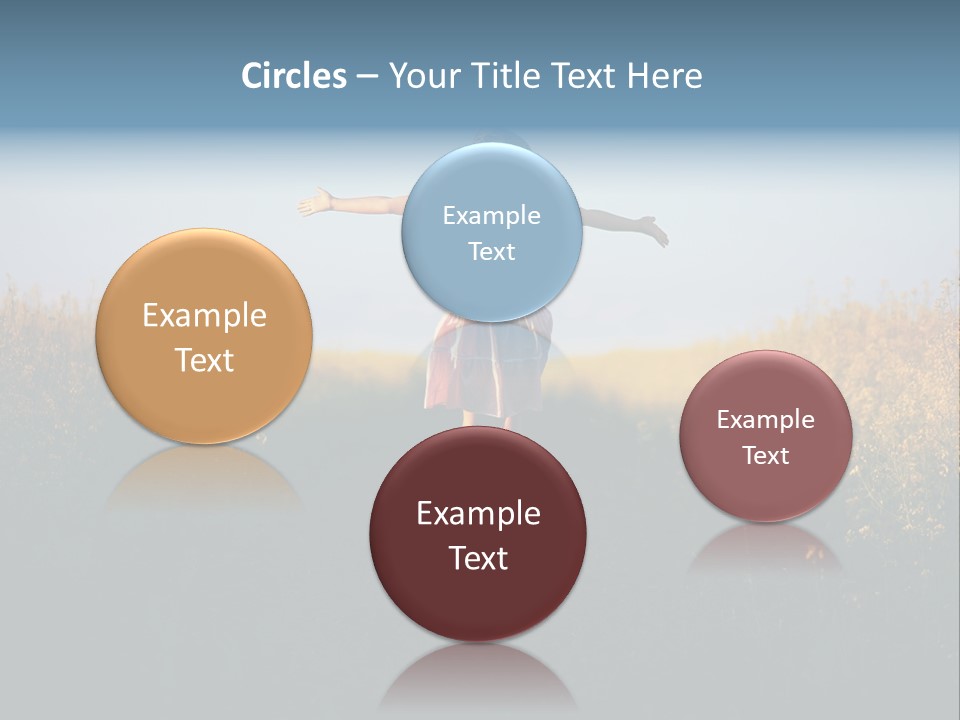 Jump Fun Person PowerPoint Template