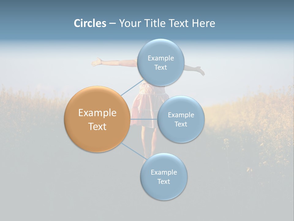 Jump Fun Person PowerPoint Template