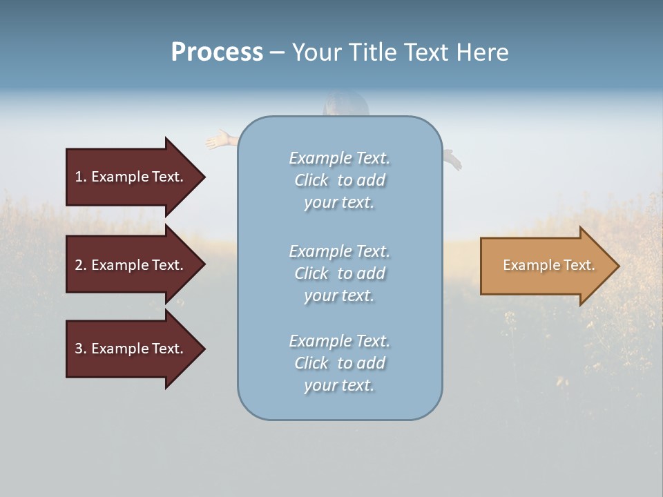 Jump Fun Person PowerPoint Template