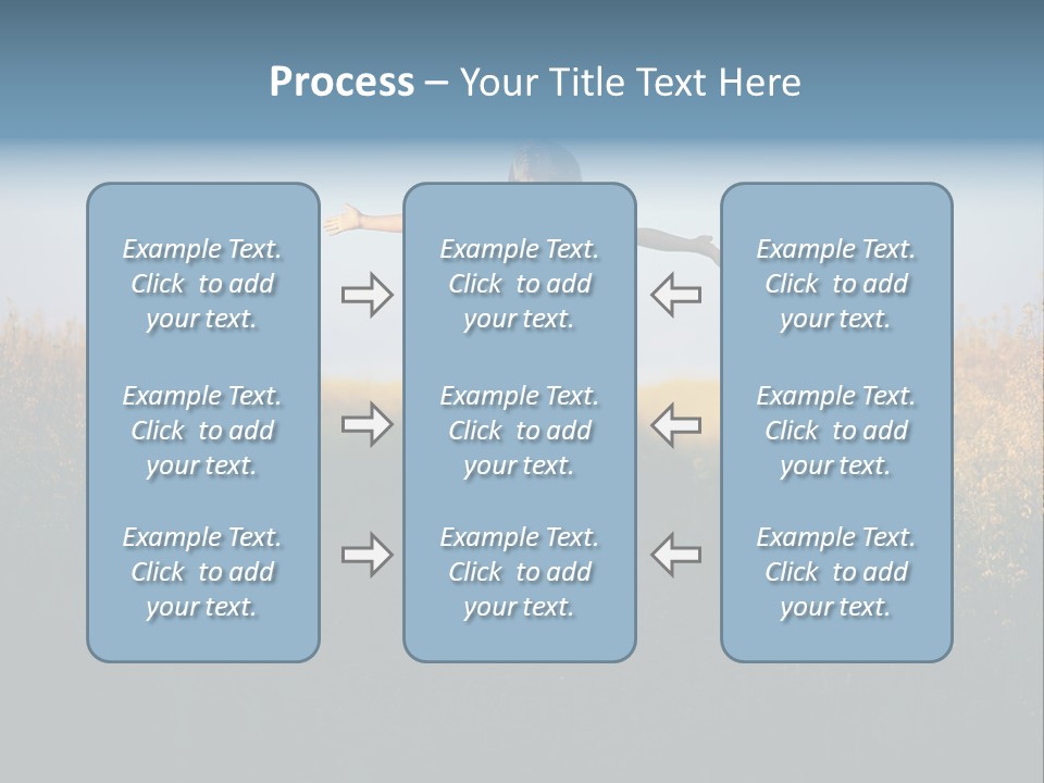Jump Fun Person PowerPoint Template