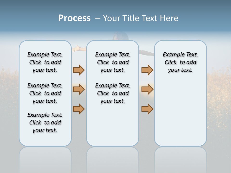 Jump Fun Person PowerPoint Template