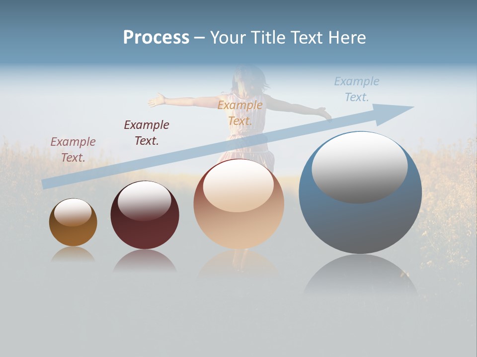 Jump Fun Person PowerPoint Template