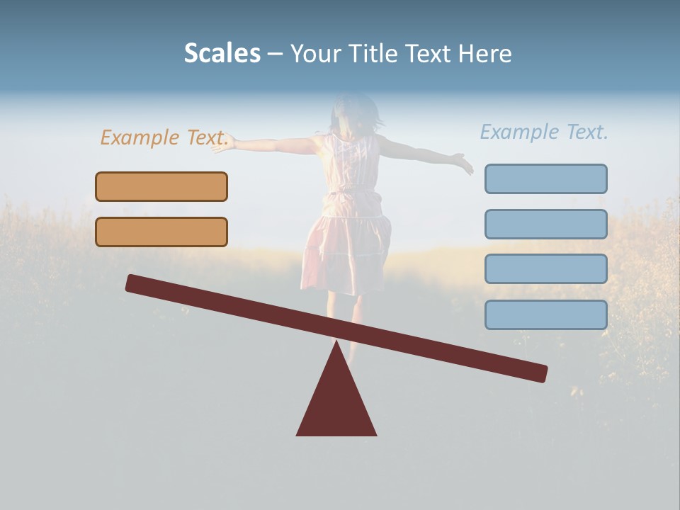 Jump Fun Person PowerPoint Template