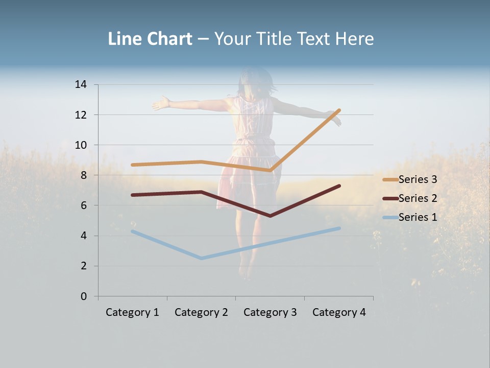 Jump Fun Person PowerPoint Template