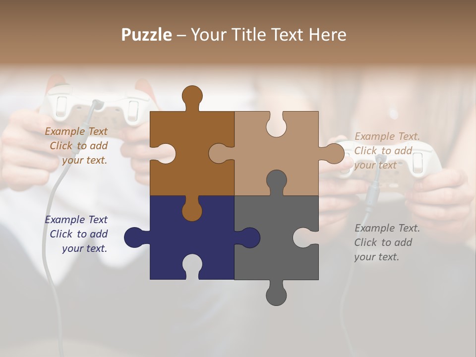 Indoors Victory Technology PowerPoint Template