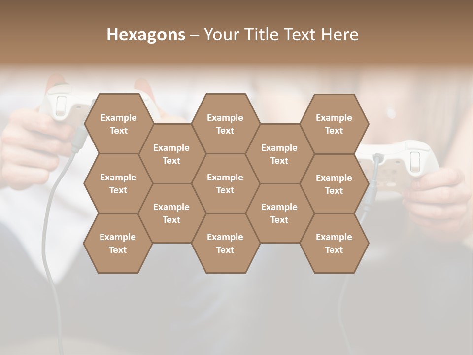 Indoors Victory Technology PowerPoint Template
