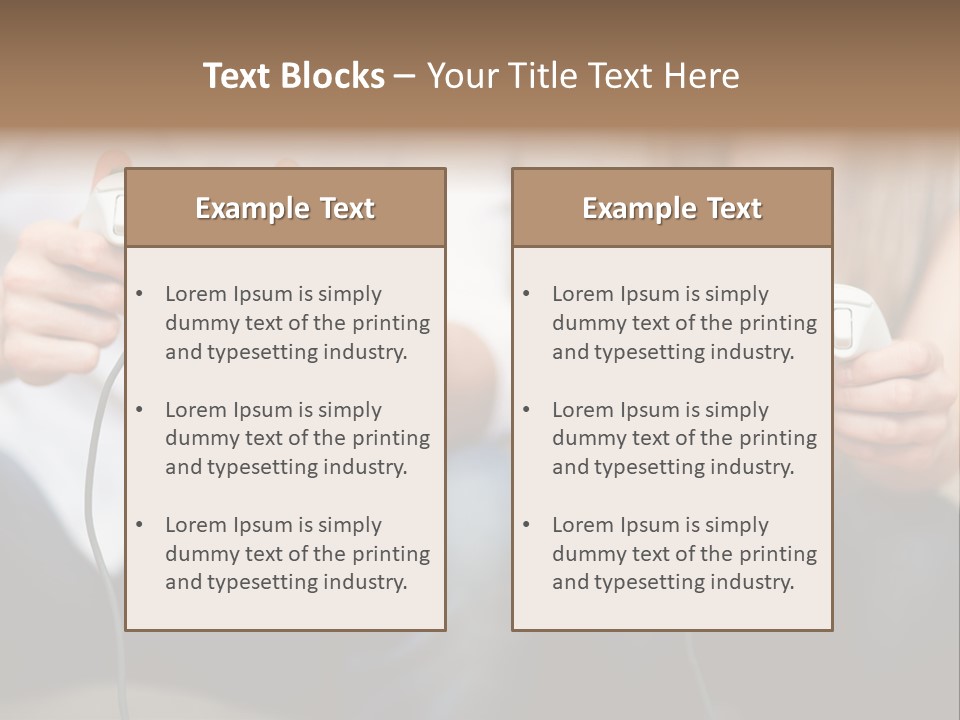 Indoors Victory Technology PowerPoint Template
