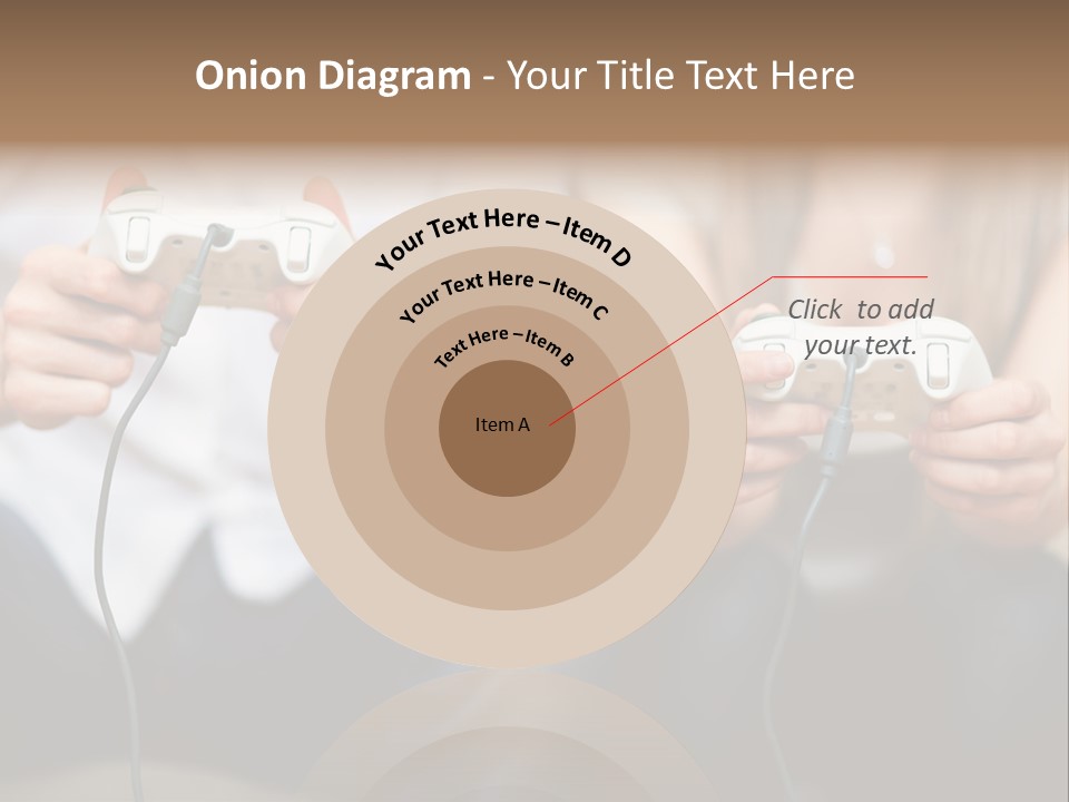 Indoors Victory Technology PowerPoint Template