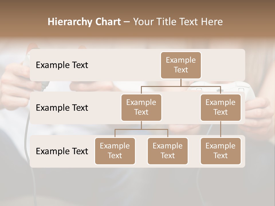 Indoors Victory Technology PowerPoint Template