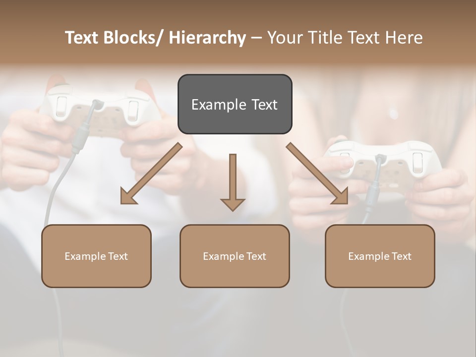 Indoors Victory Technology PowerPoint Template