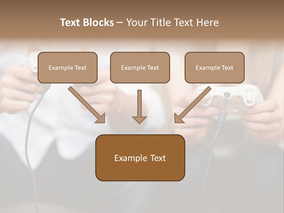 Indoors Victory Technology PowerPoint Template