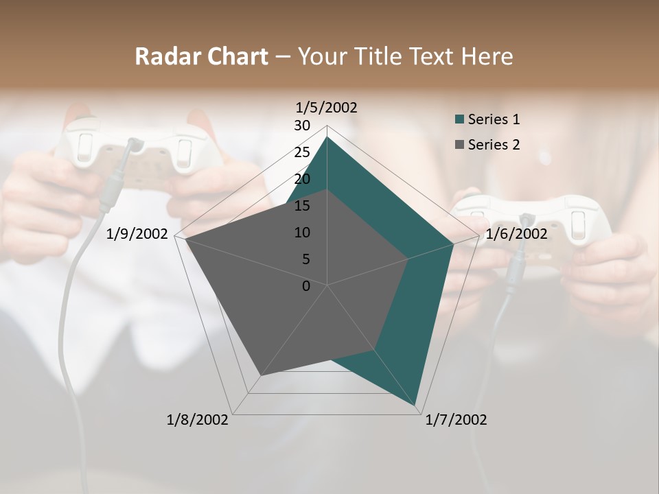 Indoors Victory Technology PowerPoint Template