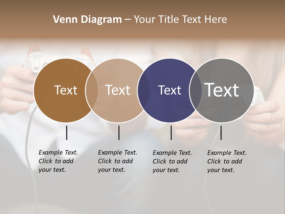 Indoors Victory Technology PowerPoint Template