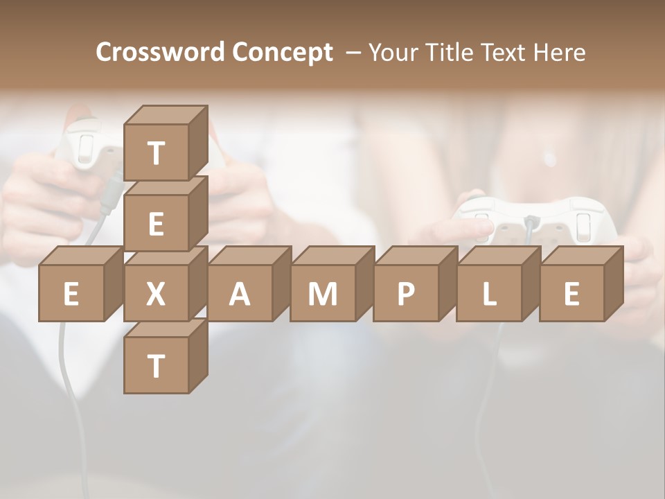 Indoors Victory Technology PowerPoint Template