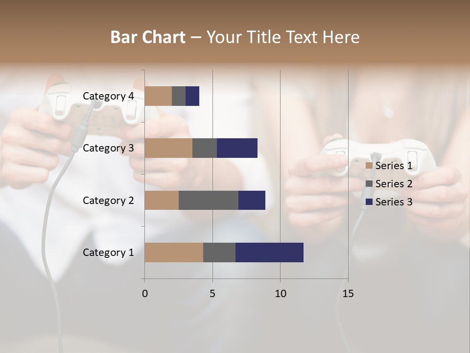 Indoors Victory Technology PowerPoint Template