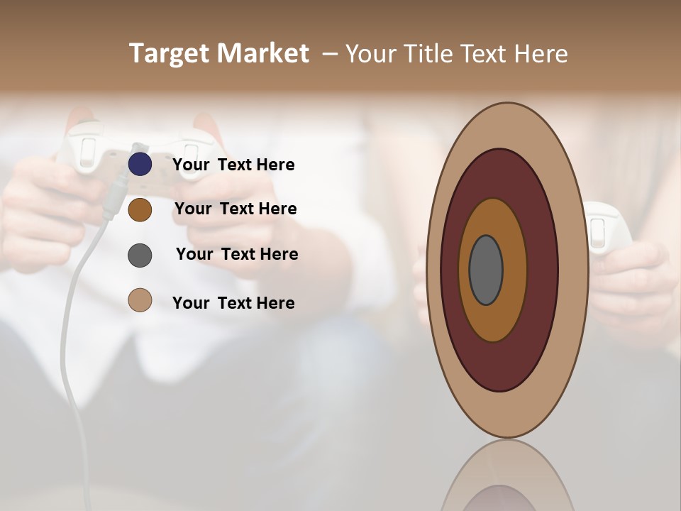 Indoors Victory Technology PowerPoint Template