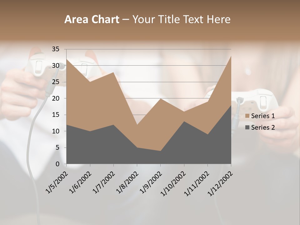 Indoors Victory Technology PowerPoint Template