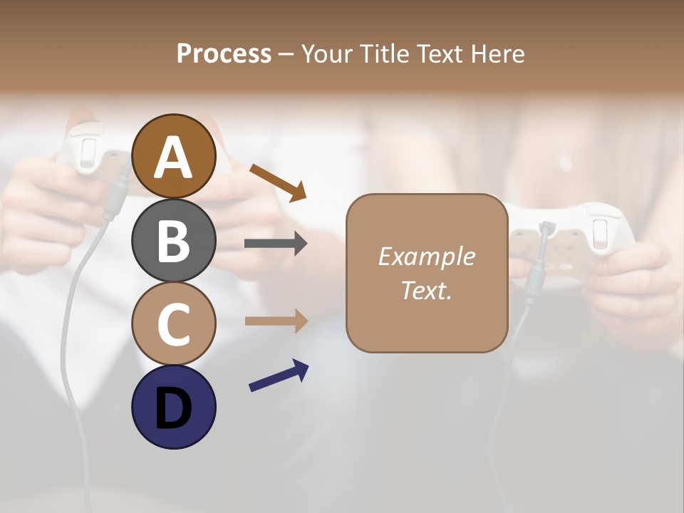 Indoors Victory Technology PowerPoint Template