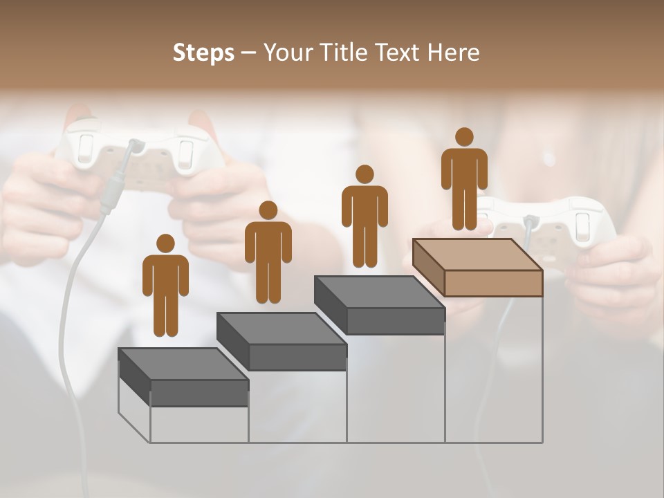 Indoors Victory Technology PowerPoint Template