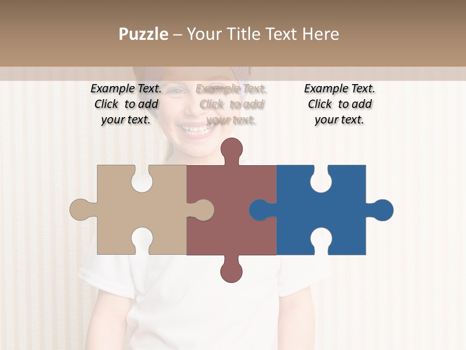 Clothing Lifestyle Kid PowerPoint Template